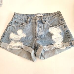 Garage Denim. Ex-boyfriend Jean Shorts